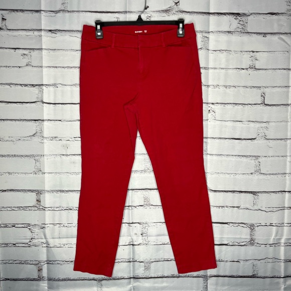 Old Navy Pants - Old Navy Women's Bold Red Ankle Pants
